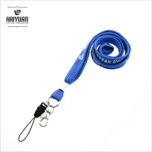 High Quality Shoelace Style Lanyard with Customized White Printing